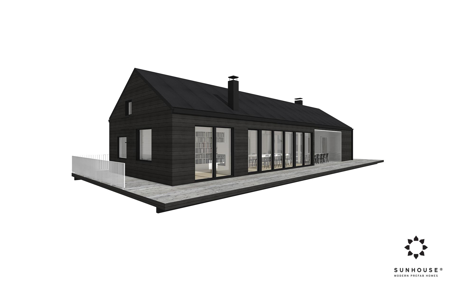 Sunhouse S1319 - moderni huvila