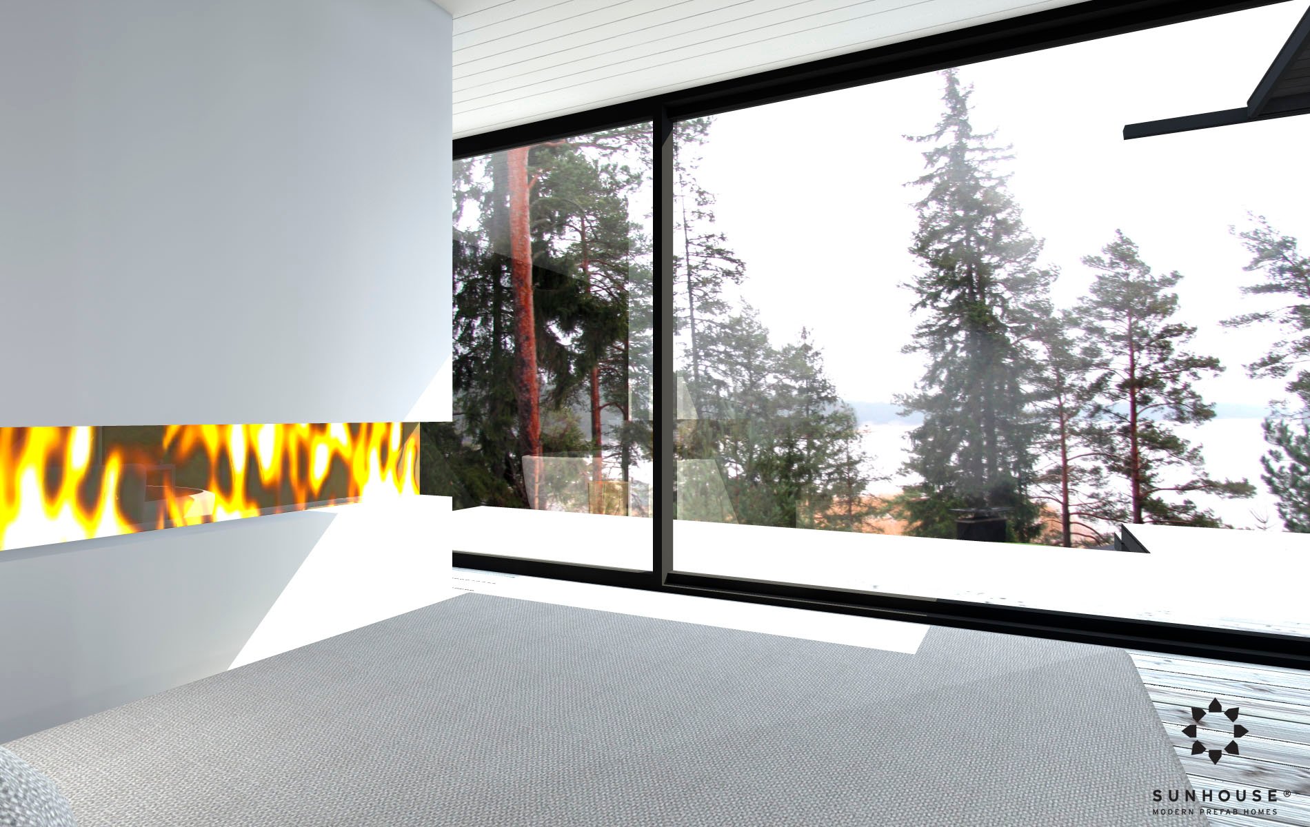 Sunhouse S1412 - Moderni vapaa-ajan asunto-11