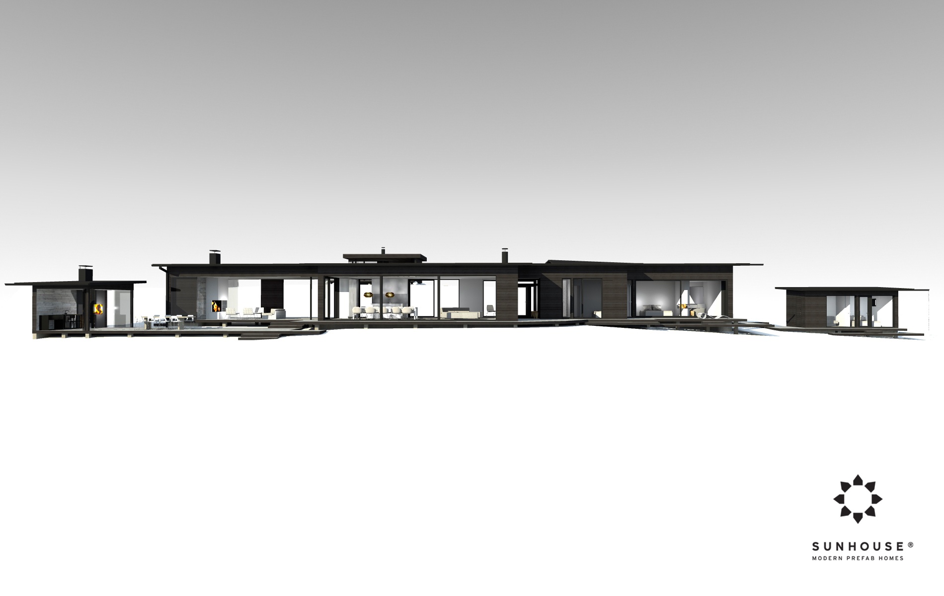 Sunhouse S1412 - Moderni vapaa-ajan asunto-16