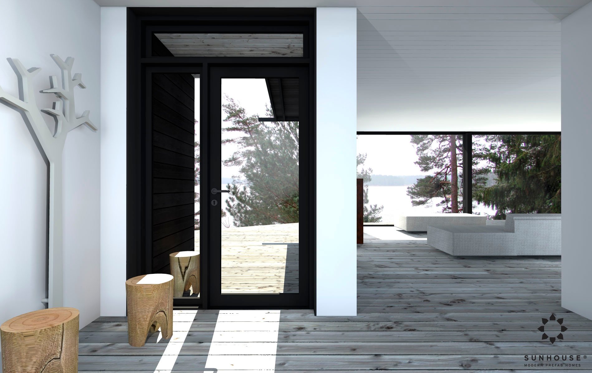 Sunhouse S1412 - Moderni vapaa-ajan asunto-7