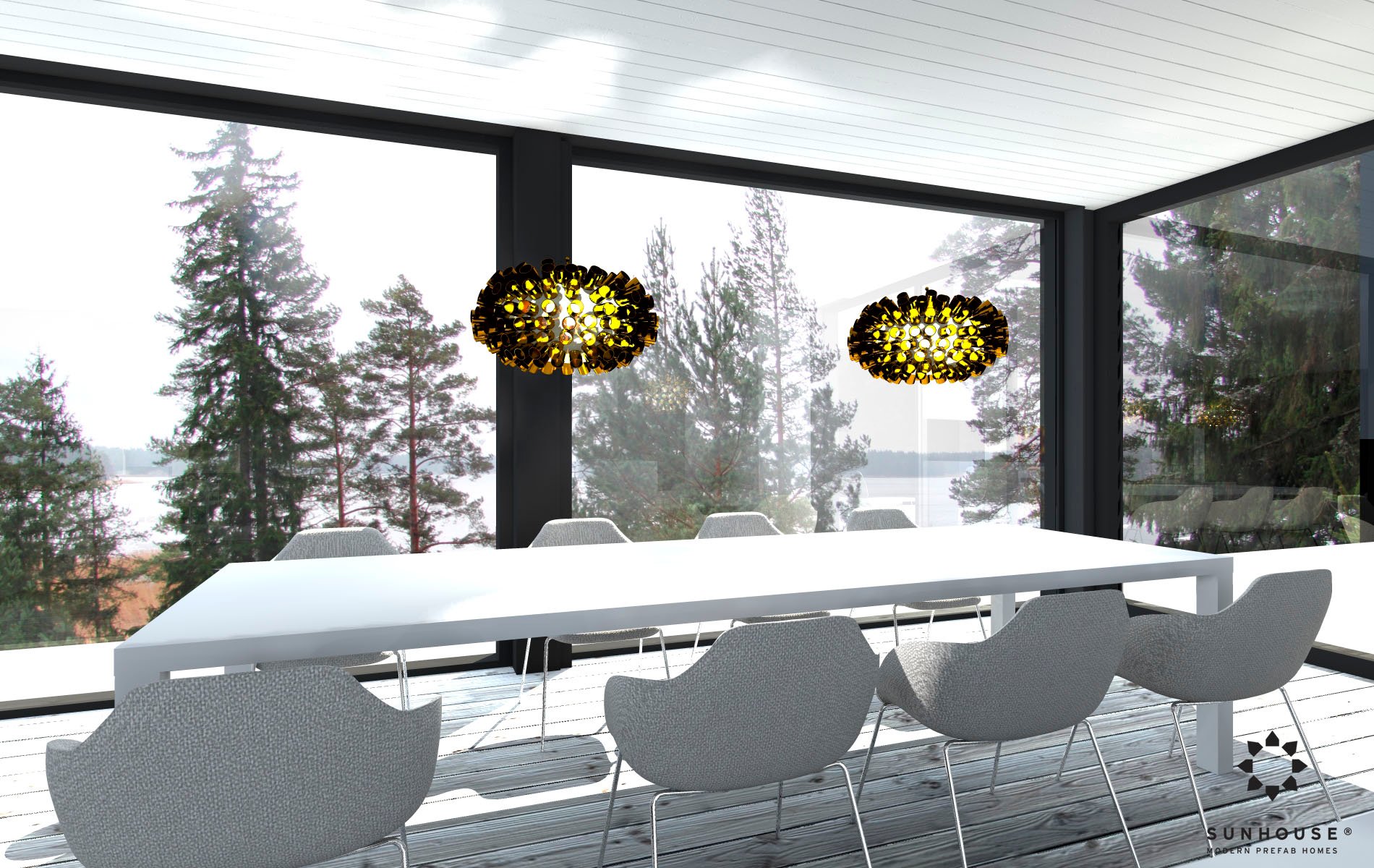 Sunhouse S1412 - Moderni vapaa-ajan asunto-9