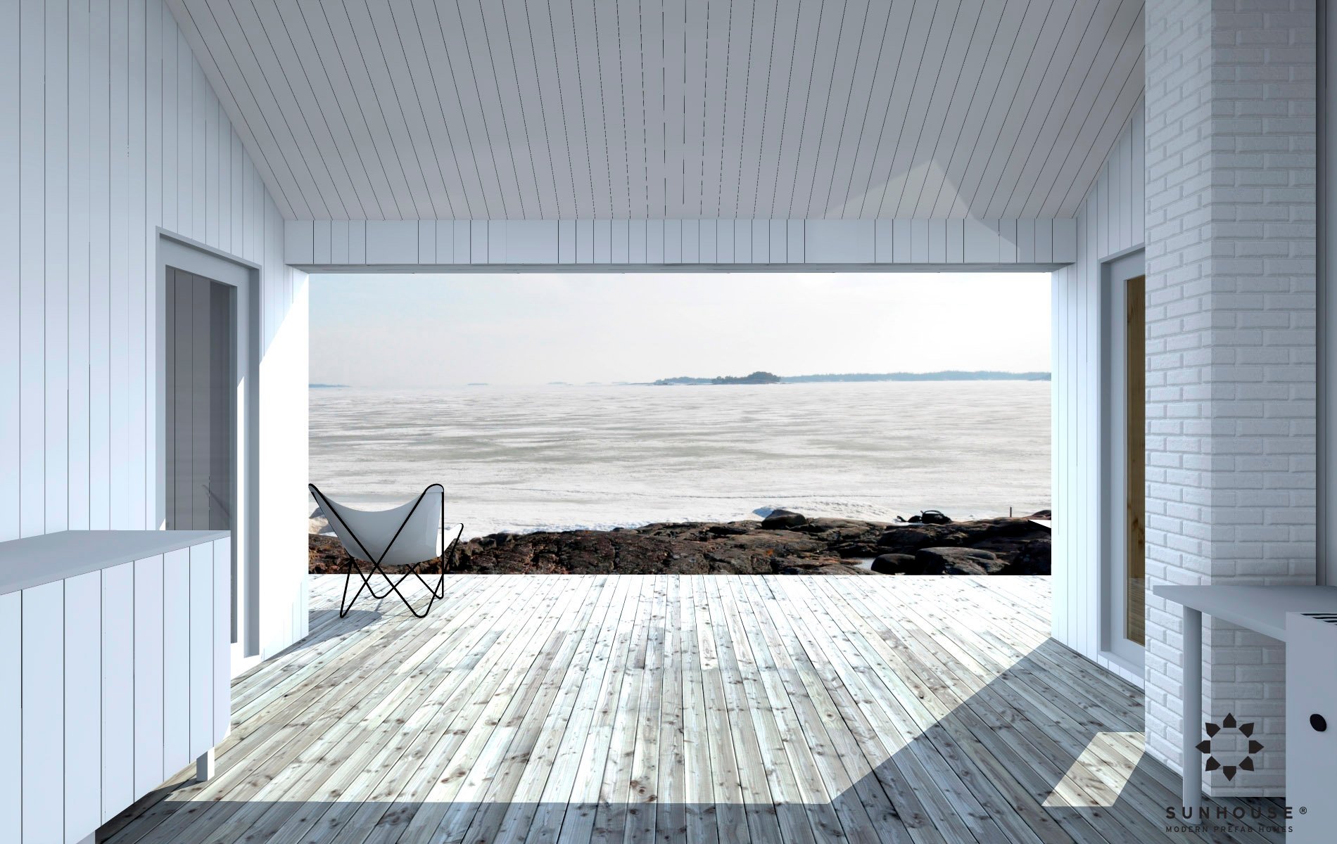 Sunhouse moderni sauna S1601 (1)