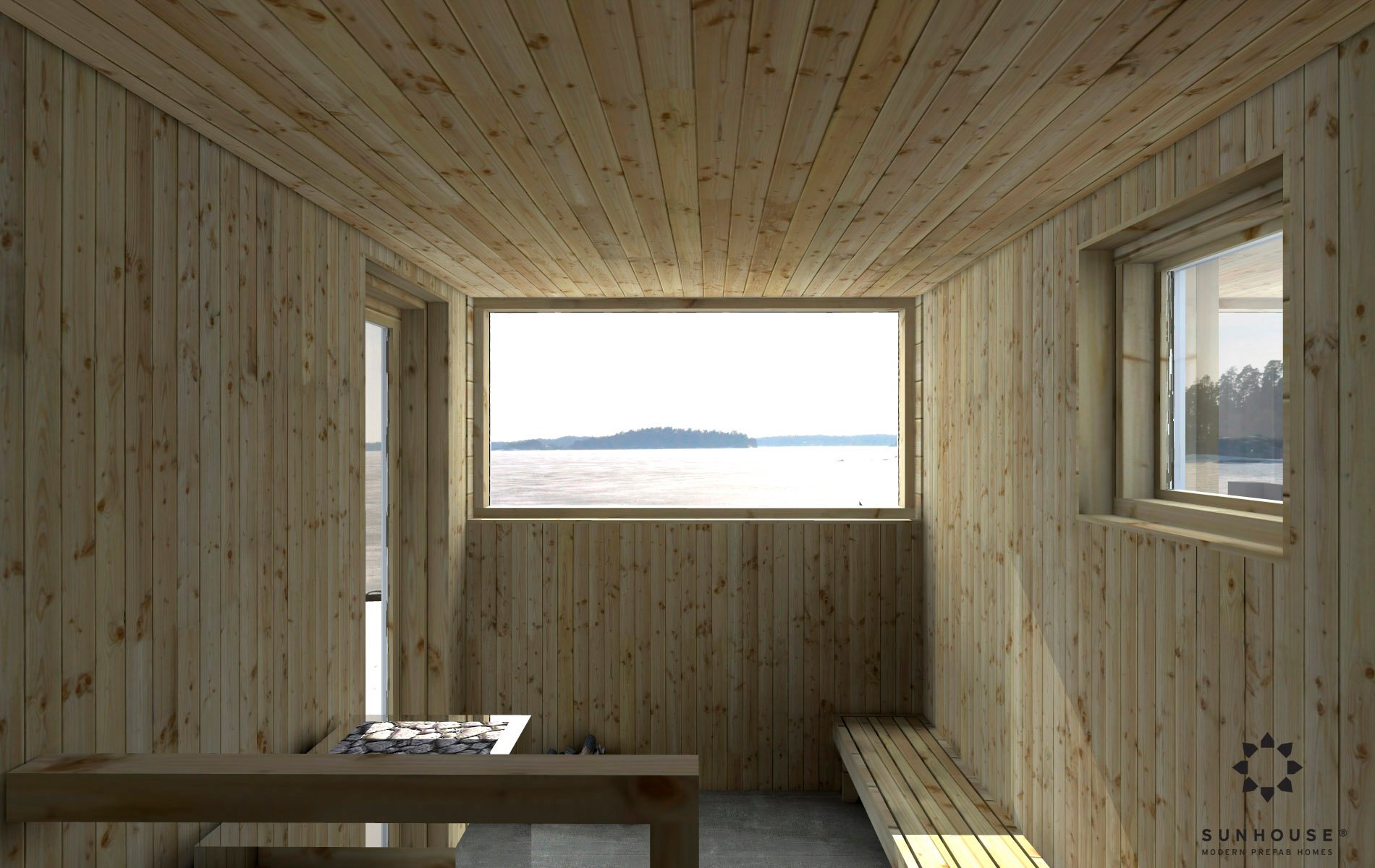 Sunhouse moderni sauna S1601 (6)