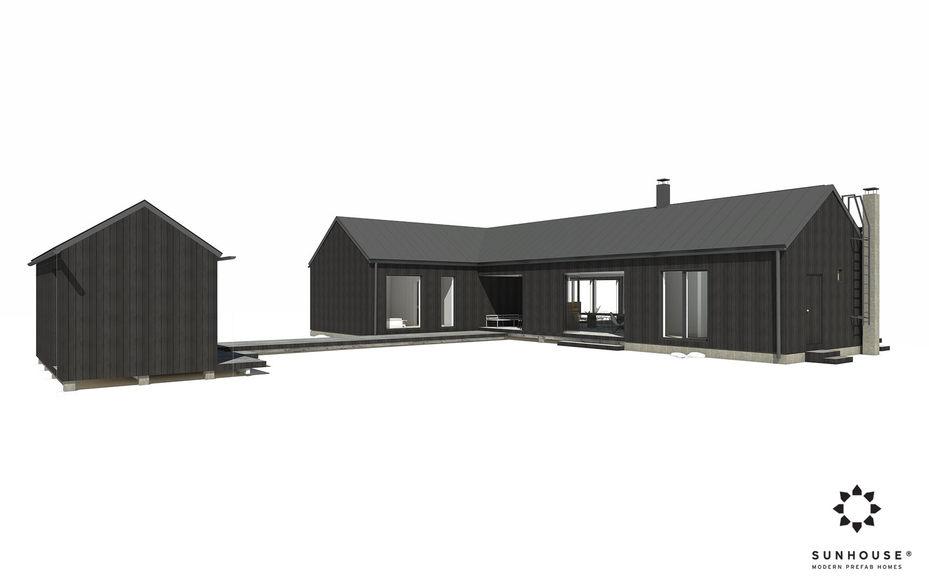 Sunhouse S180062 - moderni huvila
