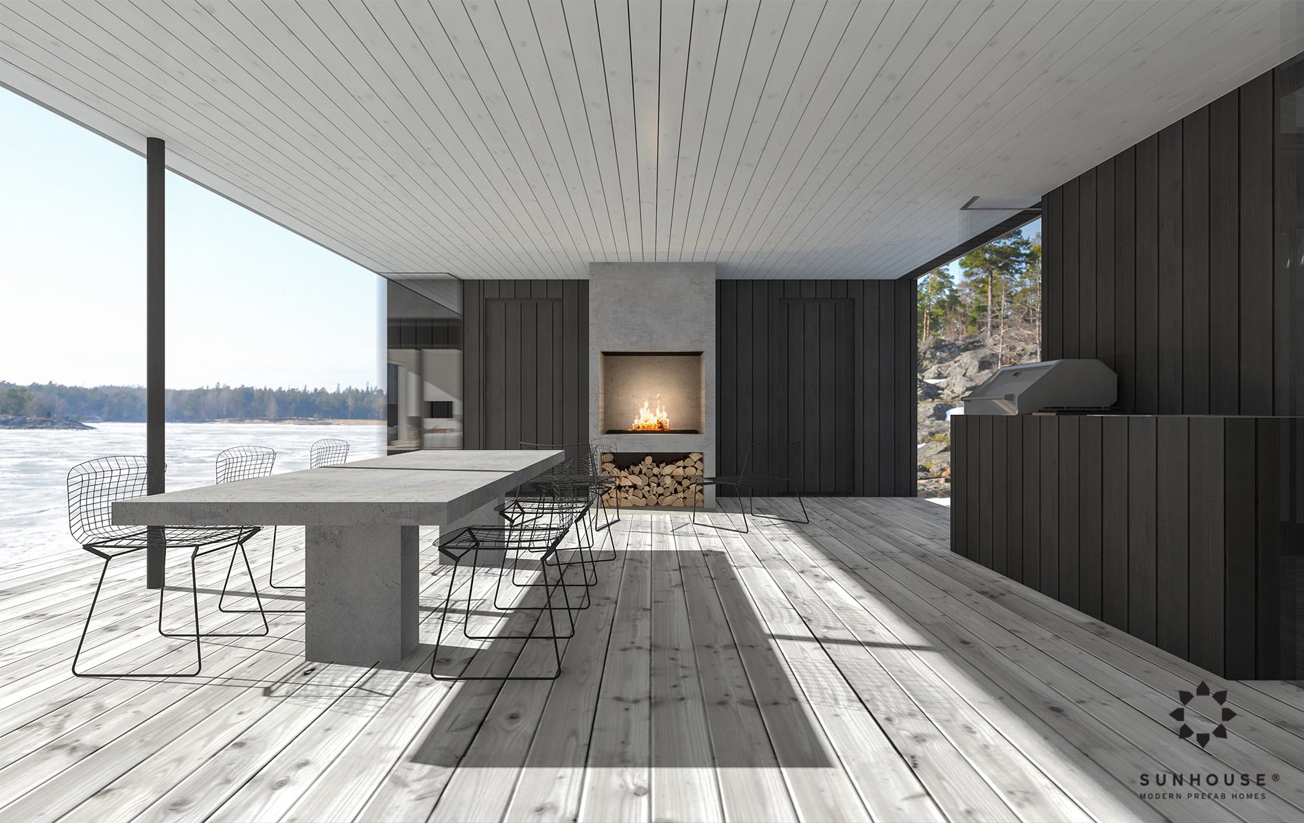 Sunhouse S180062 - Moderni huvila