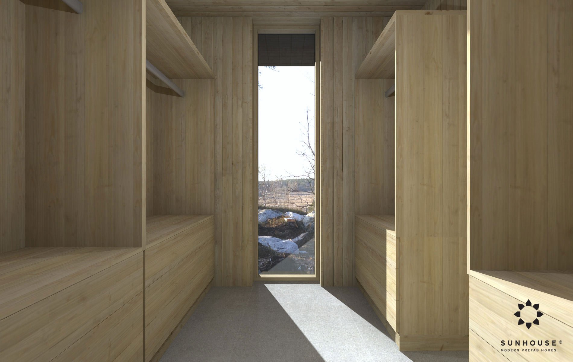 Sunhouse S190100 - Moderni omakotitalo