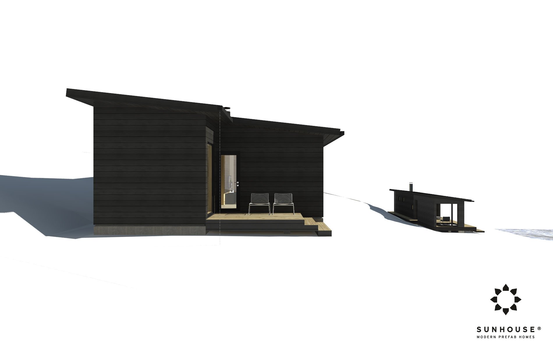 Sunhouse S190161 - Moderni mökki