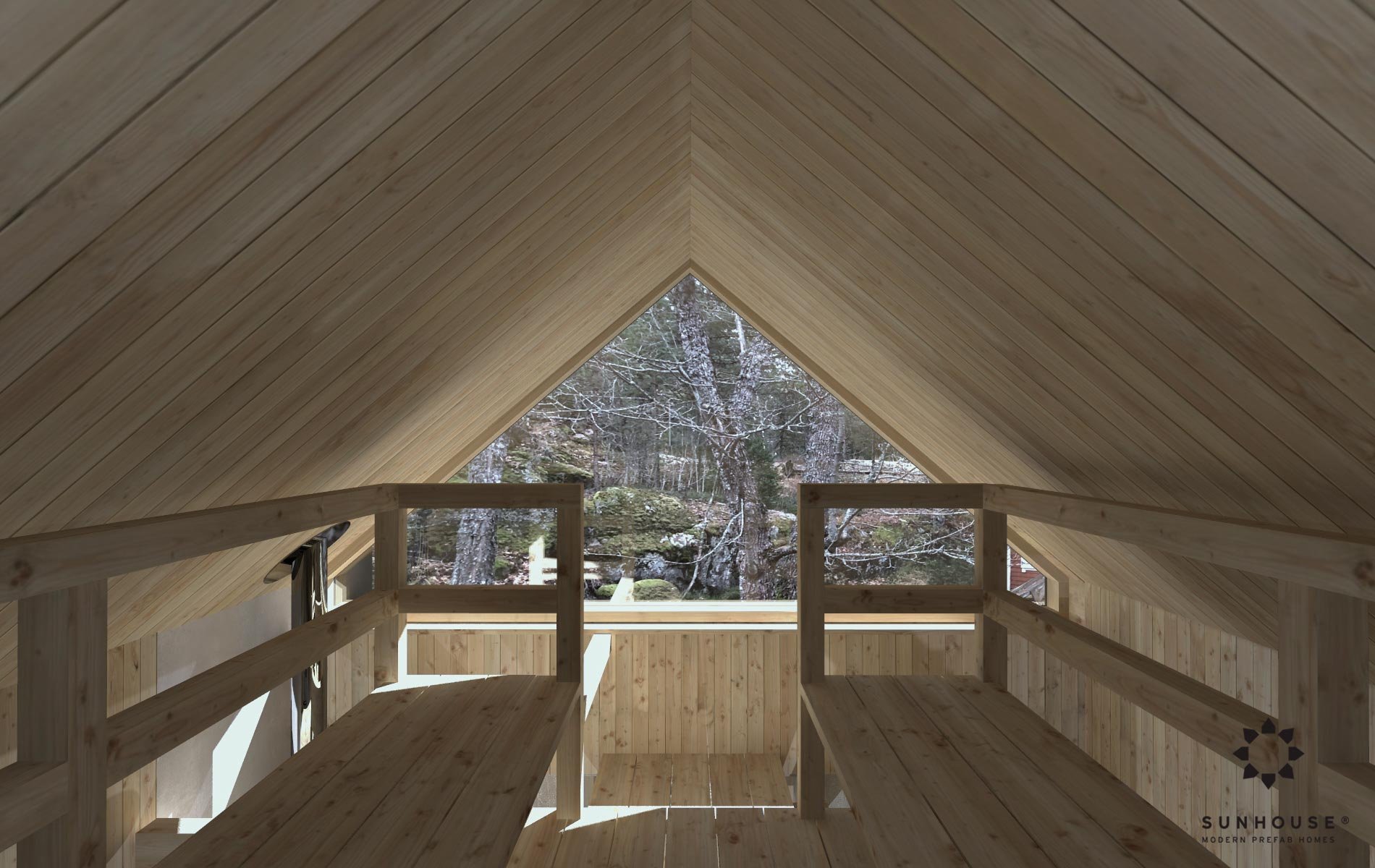 Sunhouse S200340 - Moderni omakotitalo