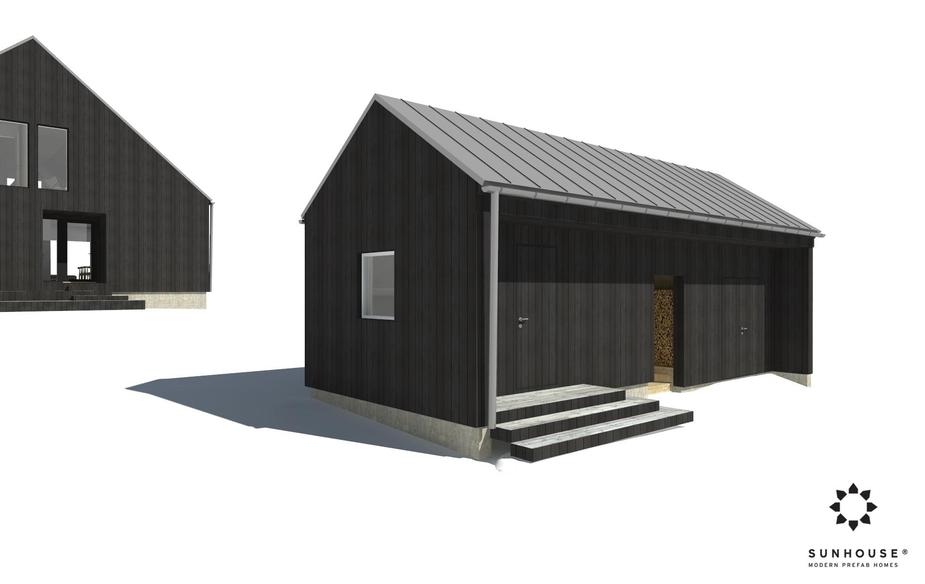 Sunhouse S200340 - Moderni omakotitalo