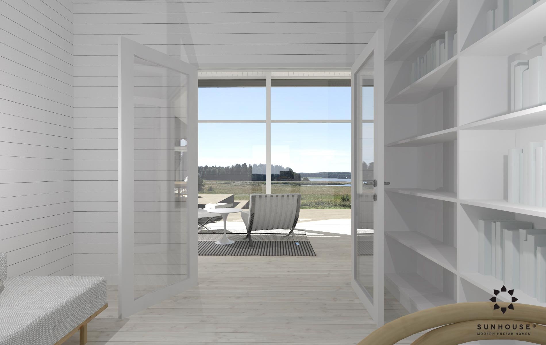 Sunhouse S200296 - Moderni puutalo