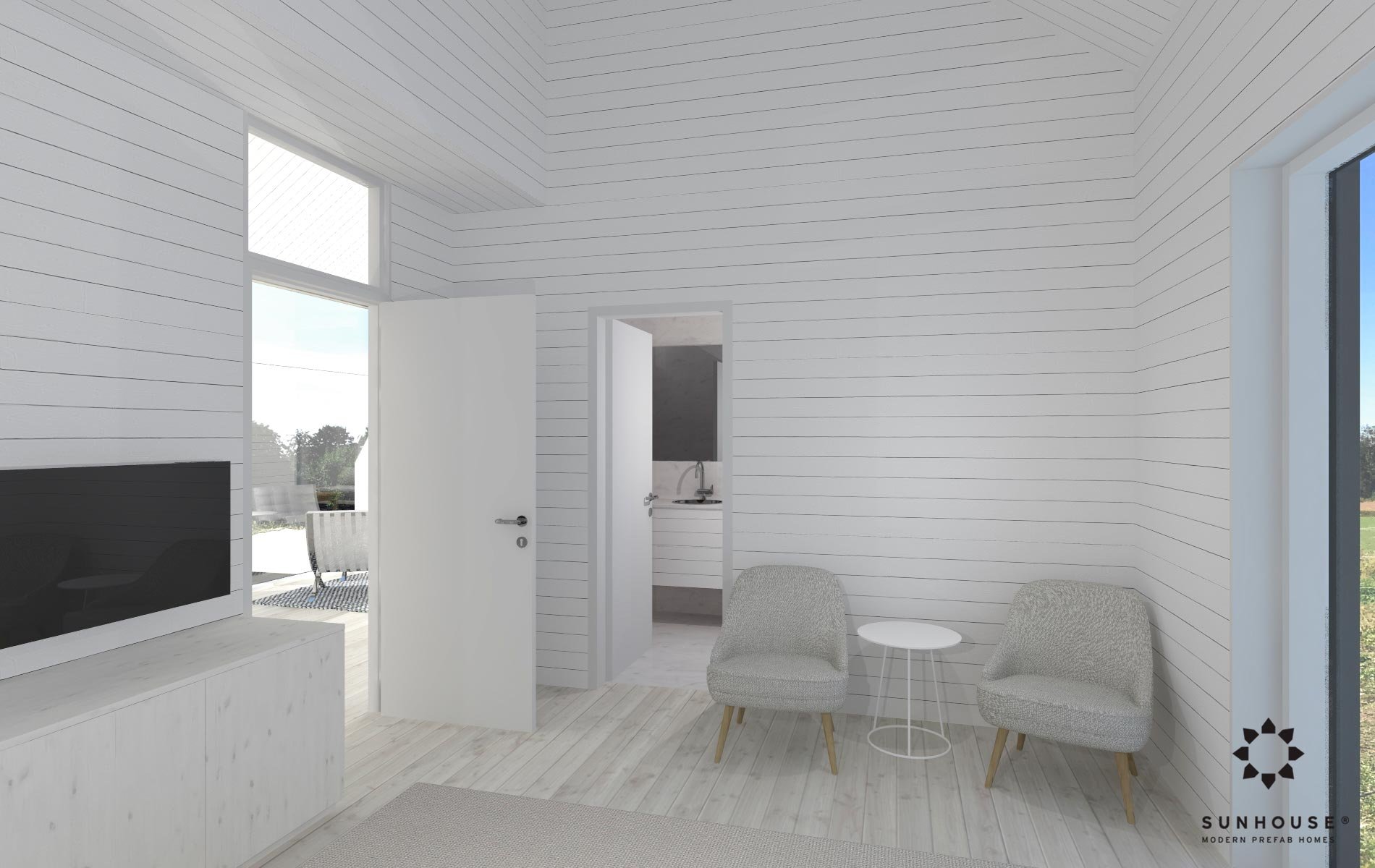 Sunhouse S200296 - Moderni puutalo