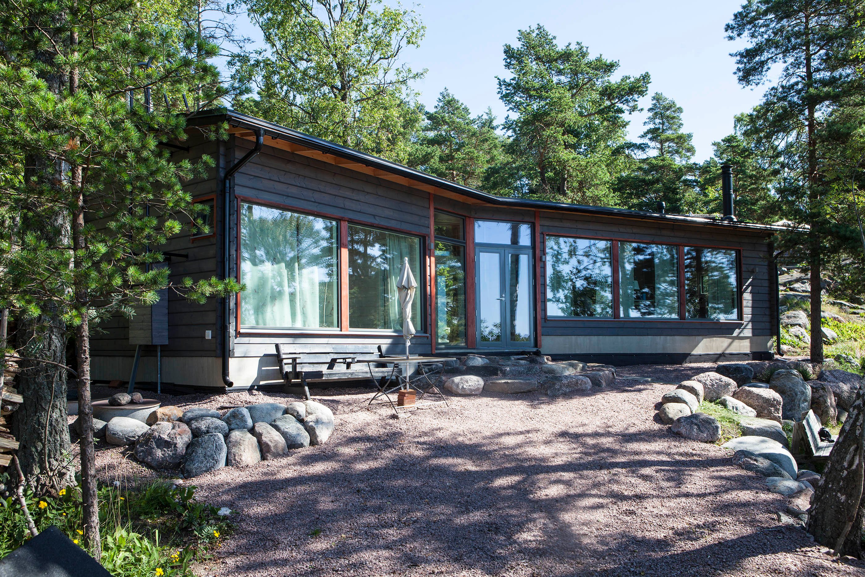 Sunhouse huvila Kirkkonummen Porkkalassa