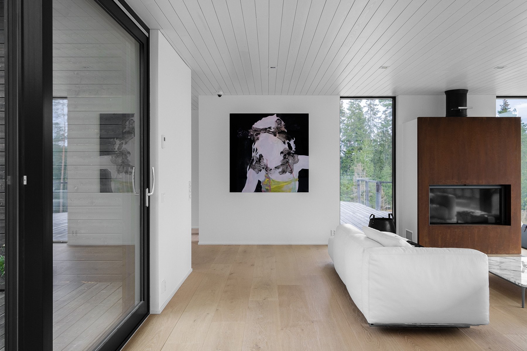 Huvila, sauna ja aitta Tammisaaressa