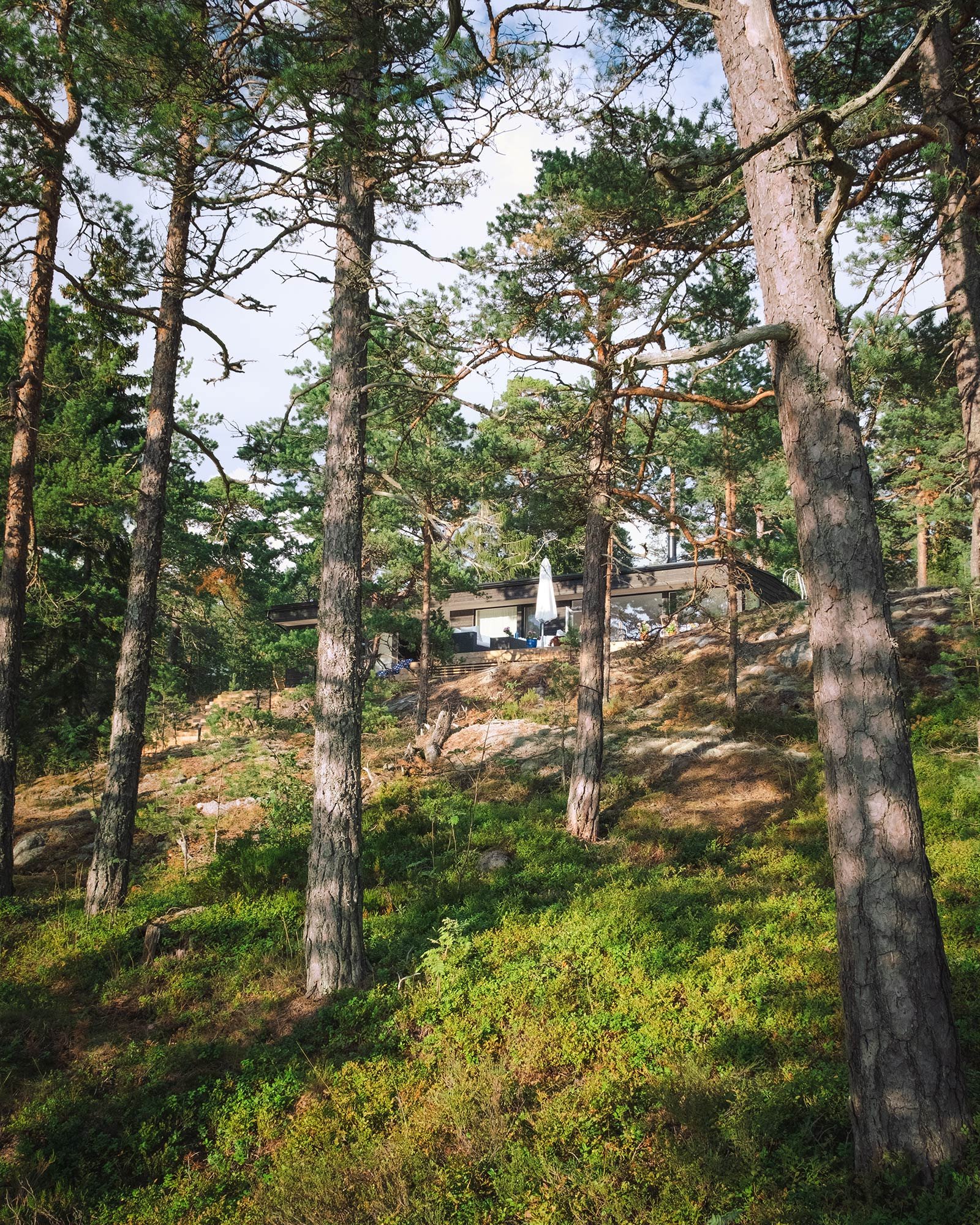 Mökki Hiittisten saaristossa