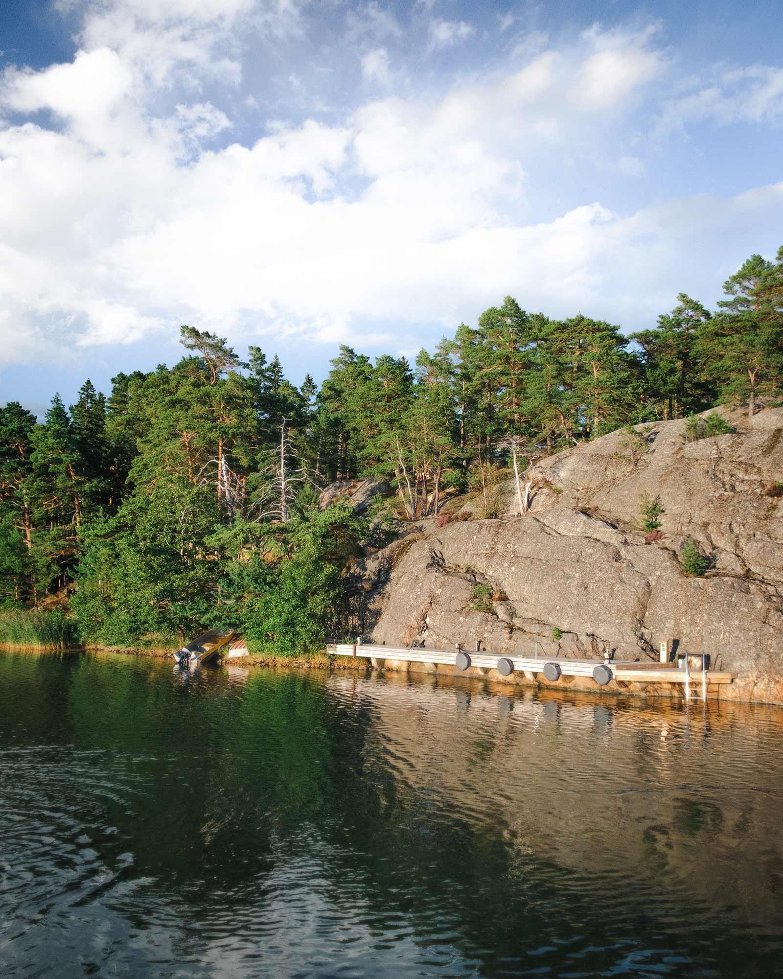 Mökki Hiittisten saaristossa