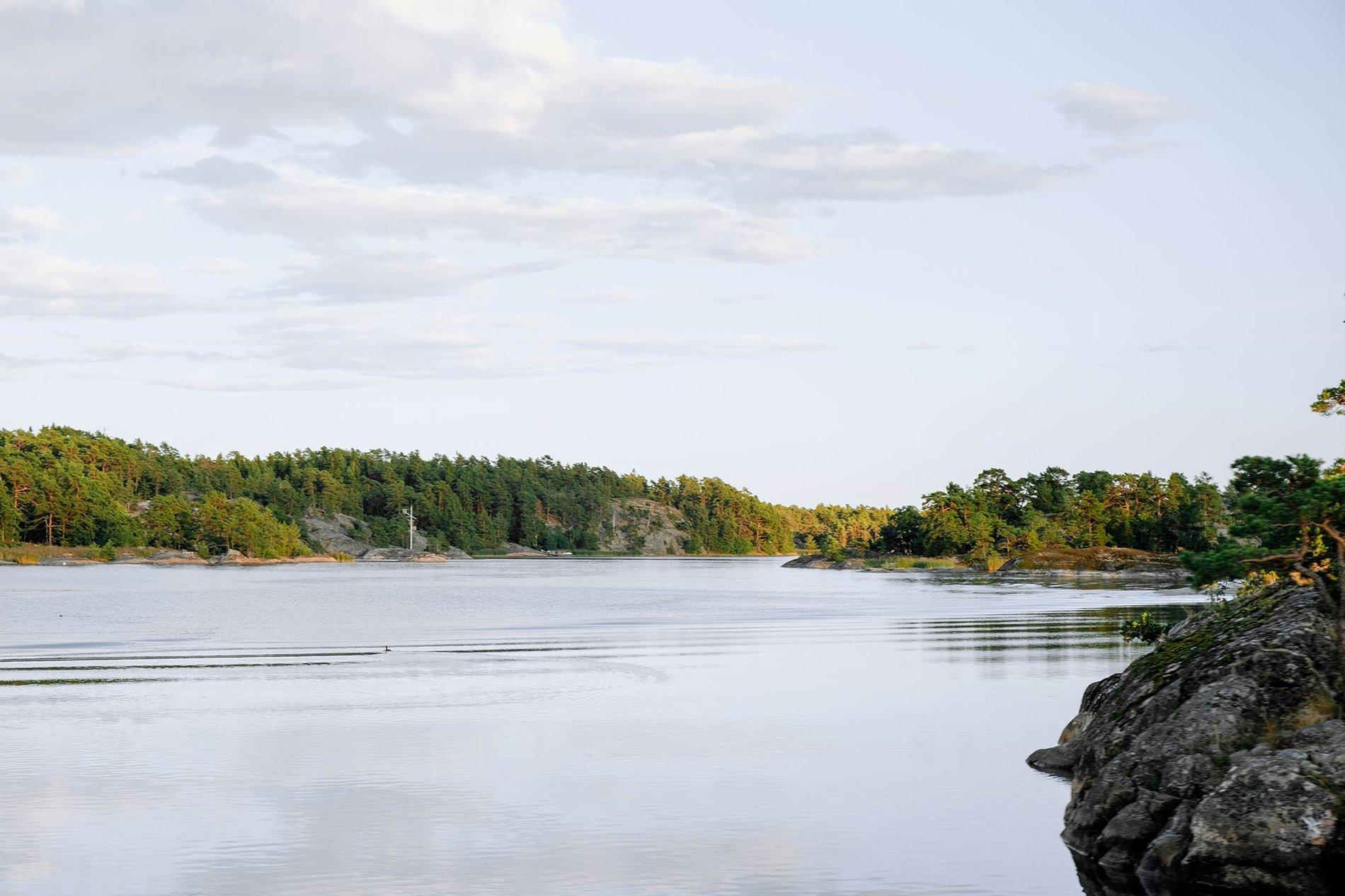 Mökki Hiittisten saaristossa