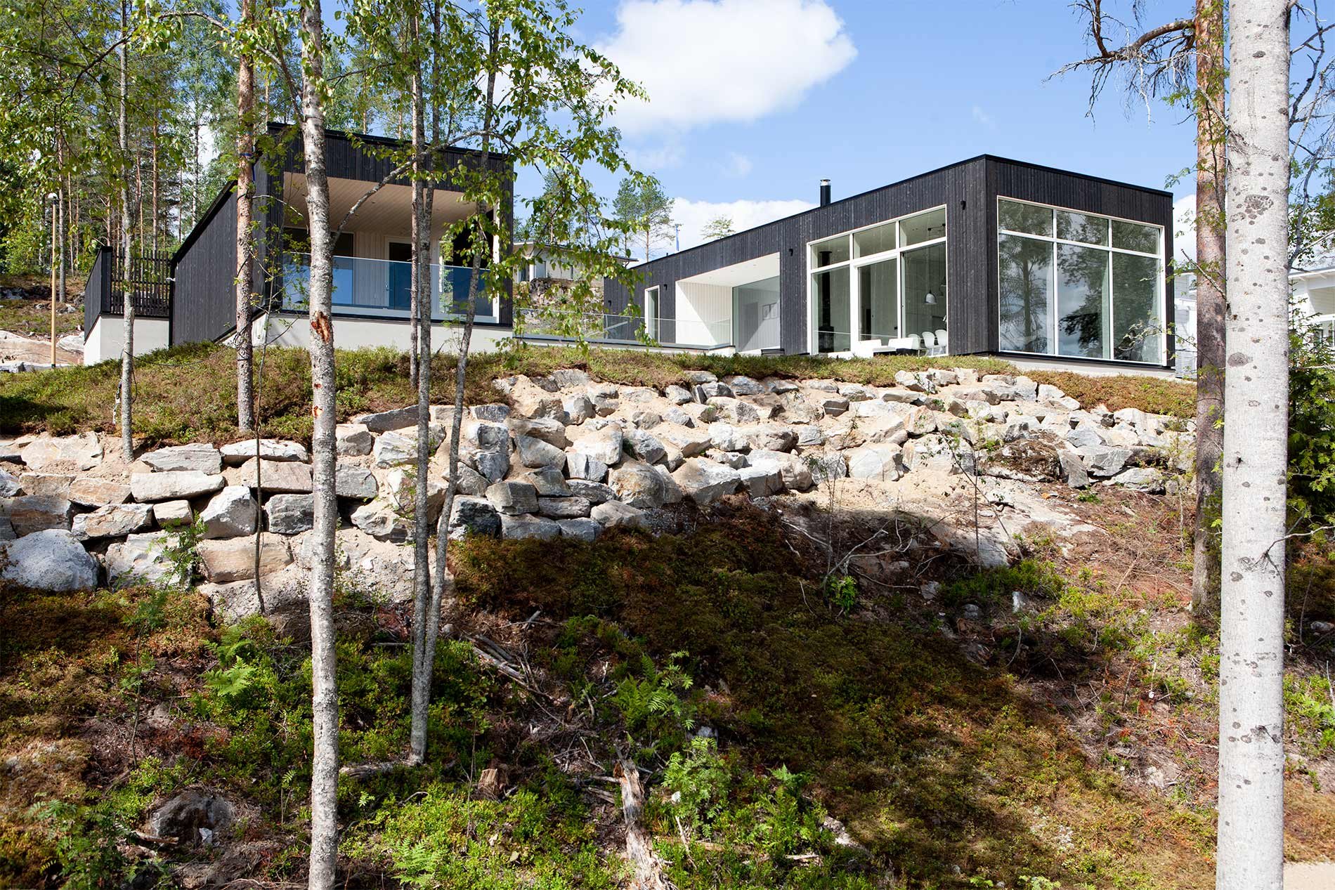 Moderni omakotitalo Mikkelissä