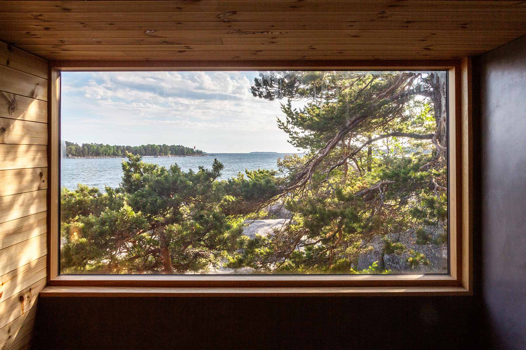 Sauna ja saunatupa Helsingin saaristossa