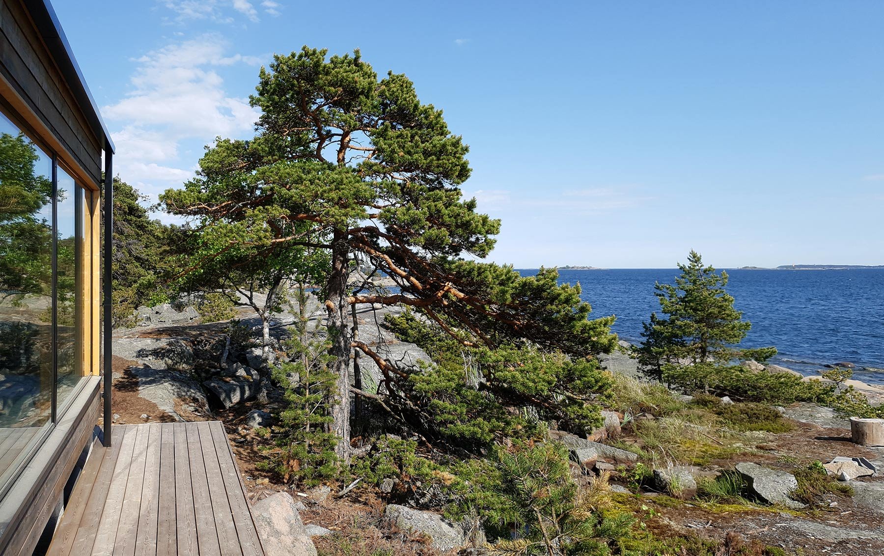 Sauna ja saunatupa Helsingin saaristossa