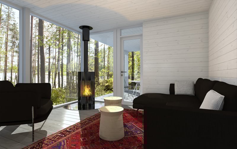 Sunhouse Linjakas talo S170-171