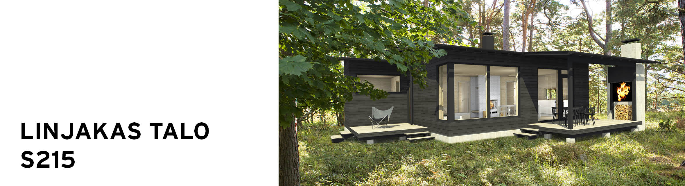 Sunhouse Linjakas talo S215