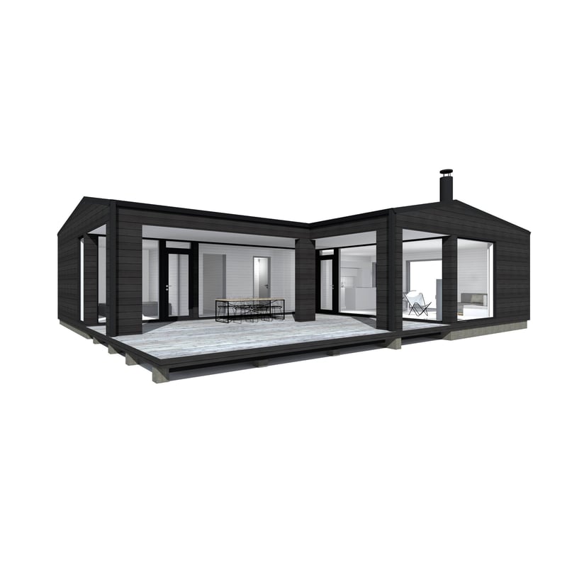 Sunhouse Linjakas talo S330
