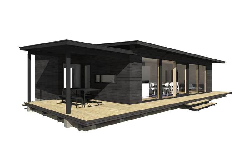 Sunhouse Linjakas talo S337