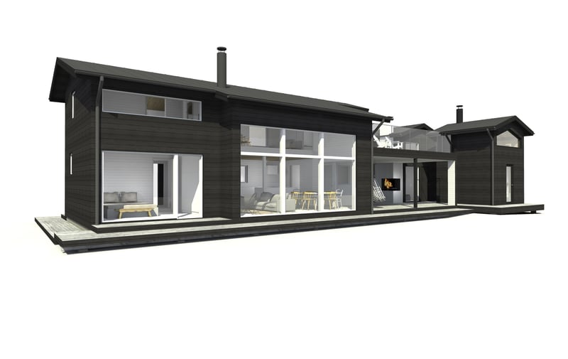 Sunhouse Linjakas talo S355