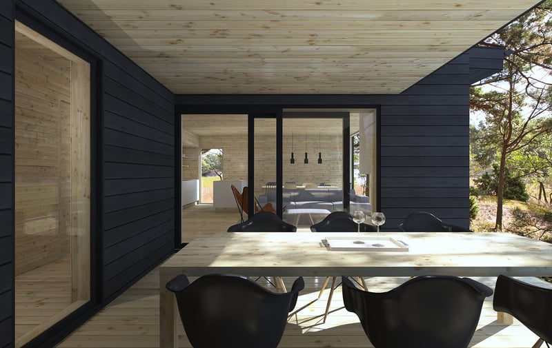 Sunhouse Linjakas talo S362