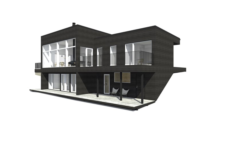 Sunhouse Linjakas talo S560