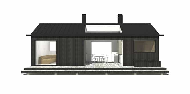 Sunhouse Sauna XS1 - moderni saunarakennus