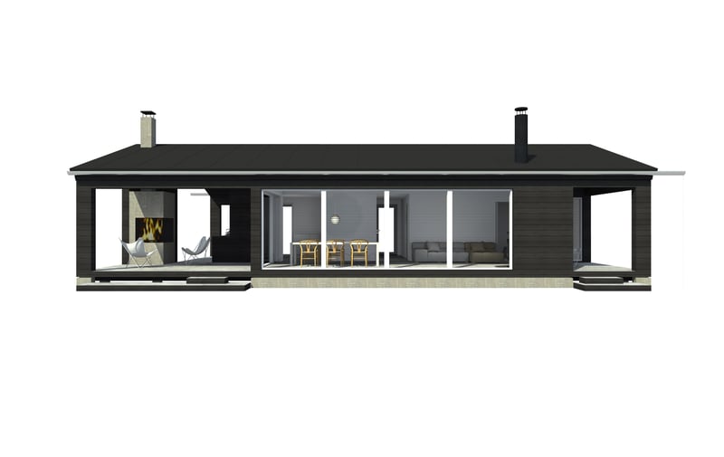 Sunhouse Linjakas talo S270