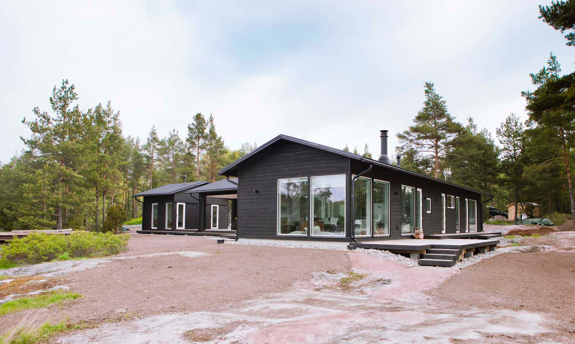 Moderni kesähuvila
