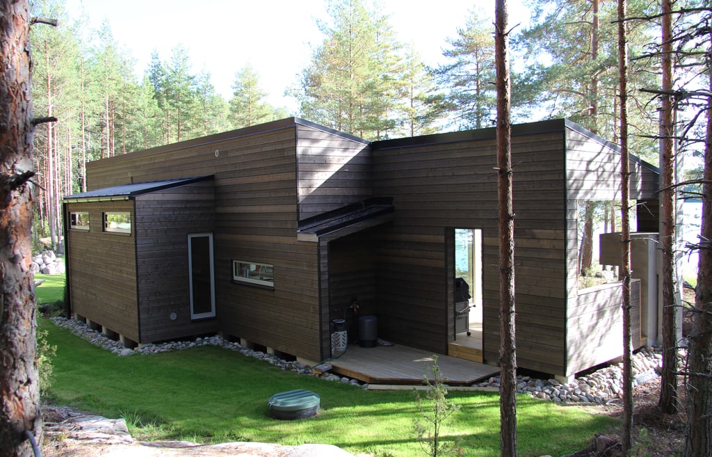 kaunis huvila saimaalla