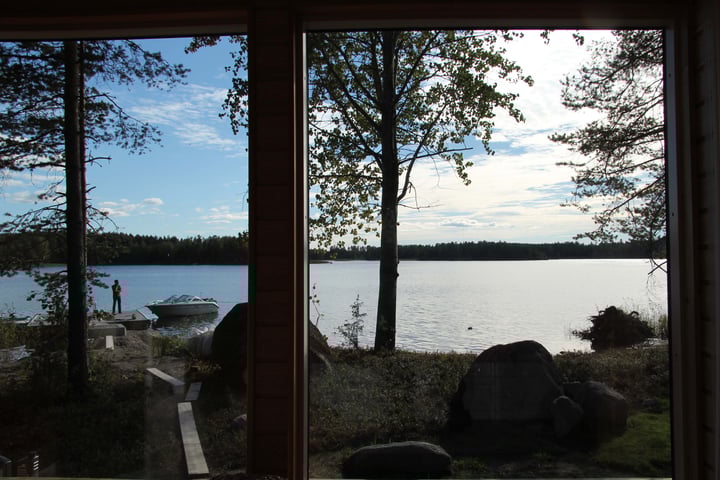 kaunis huvila saimaalla