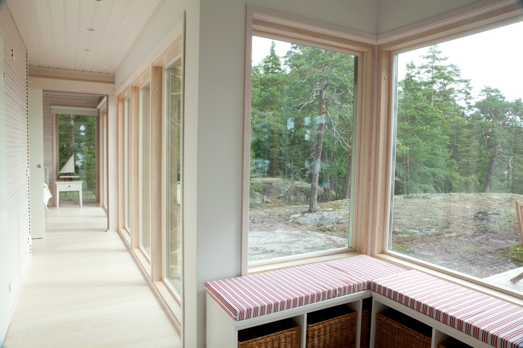 Huvila ja saunatupa Strömsön saaressa