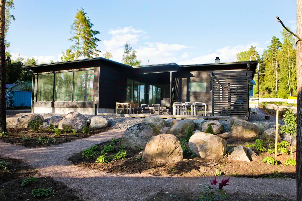 Moderni omakotitalo Järvenpäässä