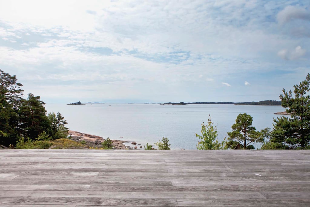 moderni vapaa-ajan asunto Kirkkonummella