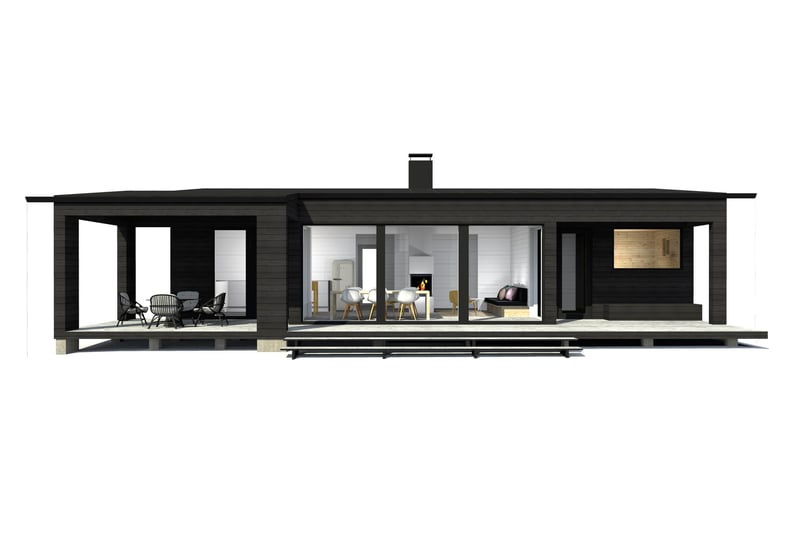 Sunhouse Linjakas talo S380