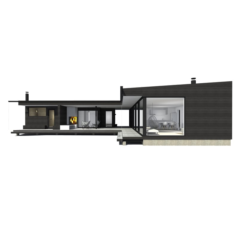 Sunhouse Linjakas talo S450
